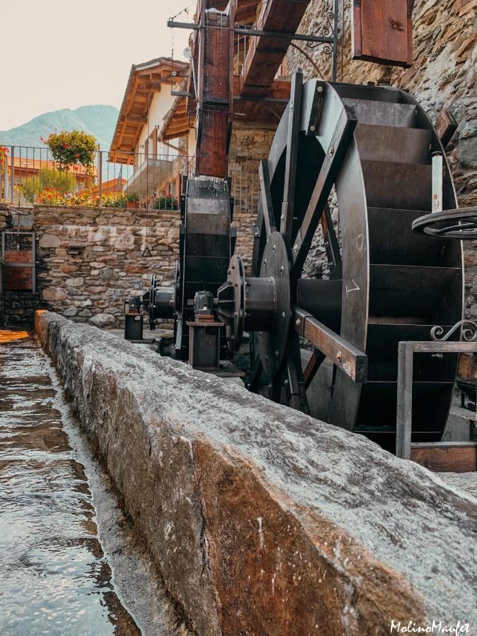 Il Fienile - Lake Como Heritage Home In Molino Maufet Watermill - Lake View Terrace Colico Buitenkant foto